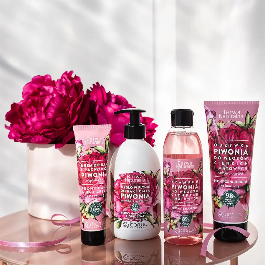 Odżywka Piwonia zwiększająca objętość w tubie Barwa Naturalna 200 ml - obrazek 2