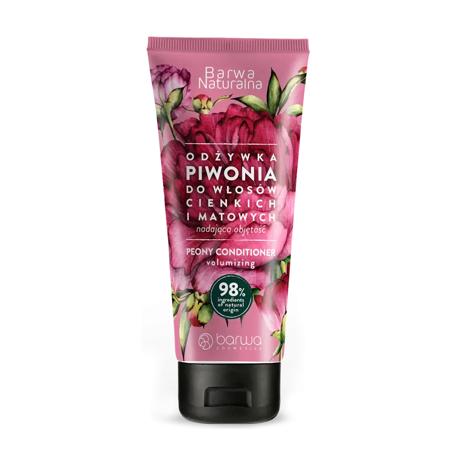 Odżywka Piwonia zwiększająca objętość w tubie Barwa Naturalna 200 ml