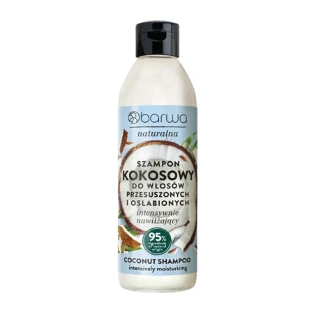 Szampon Kokosowy nawilżający Barwa Naturalna 300 ml