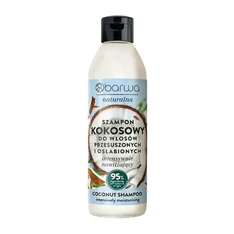 Szampon Kokosowy nawilżający Barwa Naturalna 300 ml
