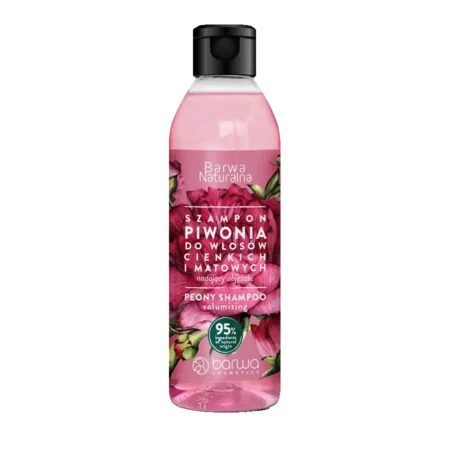 Szampon Piwonia zwiększający objętość Barwa Naturalna 300 ml