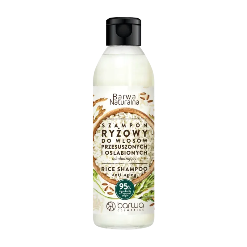 Szampon Ryżowy odmładzający Barwa Naturalna 300 ml