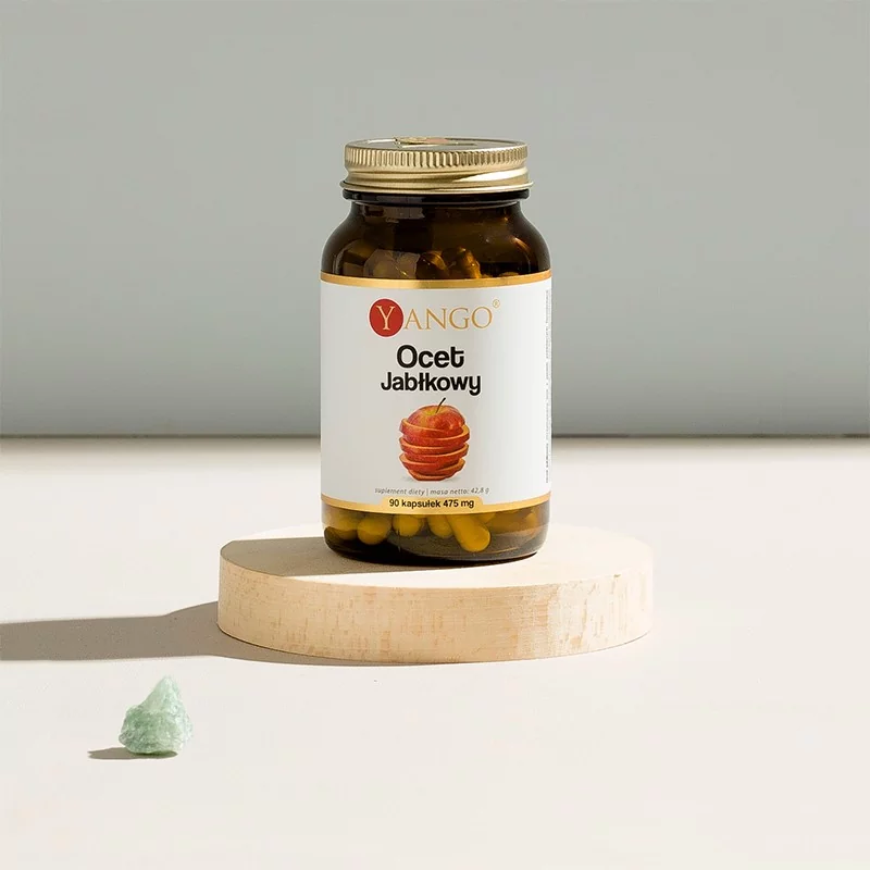 Ocet jabłkowy — 90 kaps. - obrazek 2