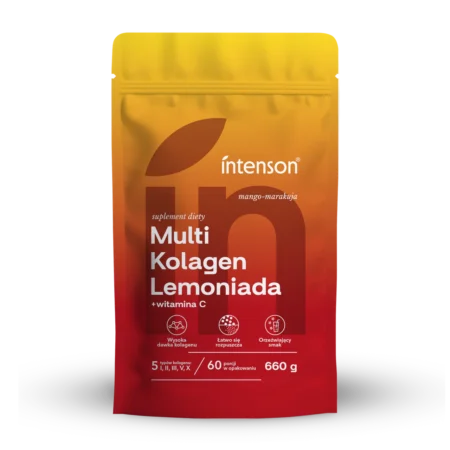 Multi kolagen Intenson o smaku mango marakuja 660 g