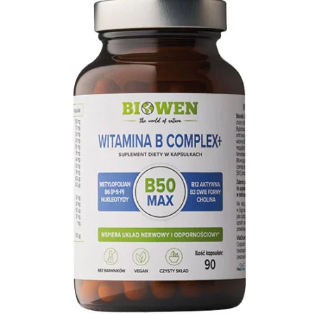 Witamina B Complex+ Biowen - 90 kapsułek