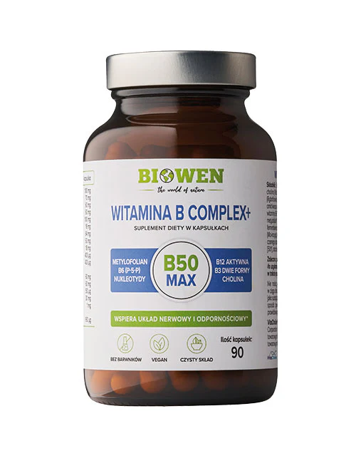 Witamina B Complex+ Biowen - 90 kapsułek