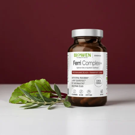 Żelazo Ferri Complex+ Biowen 60 kapsułek