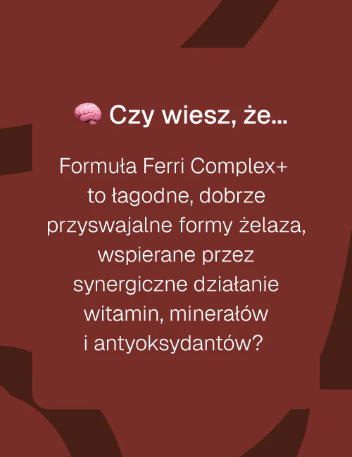 Żelazo Ferri Complex+ Biowen 60 kapsułek - obrazek 3