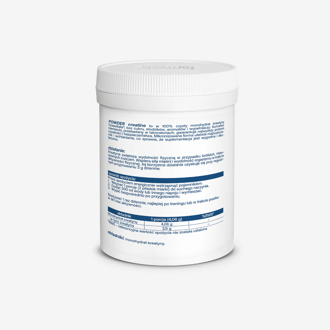POWDER creatine - obrazek 3