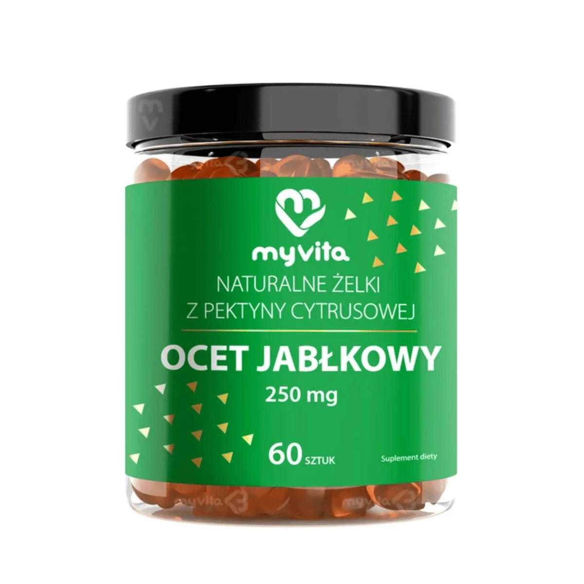 MyVita Ocet Jabłkowy 250 mg (60 żelek)